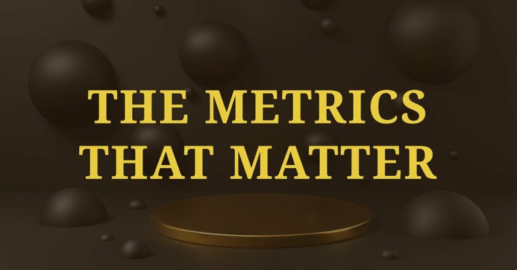 Customer satisfaction the metrics that matter