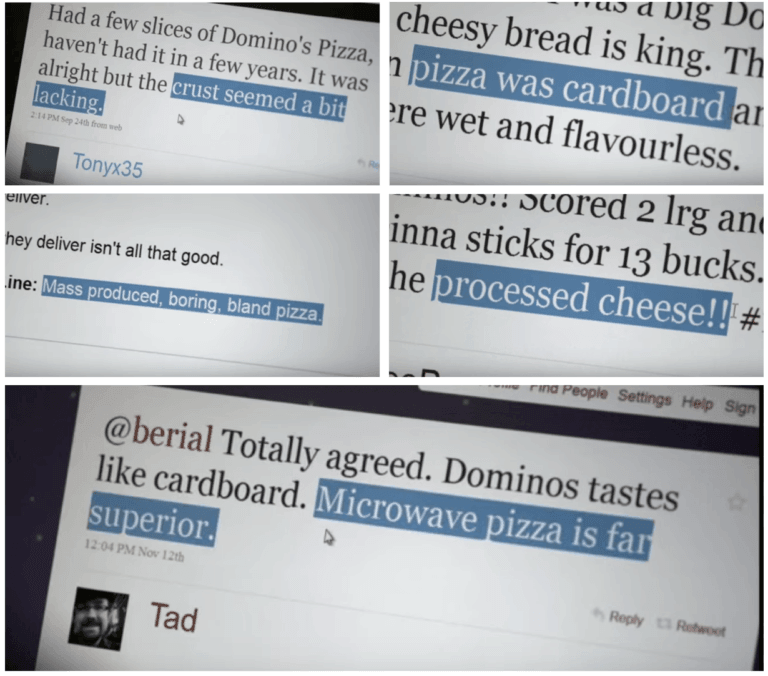 Dominos Pizza Customer Feedback