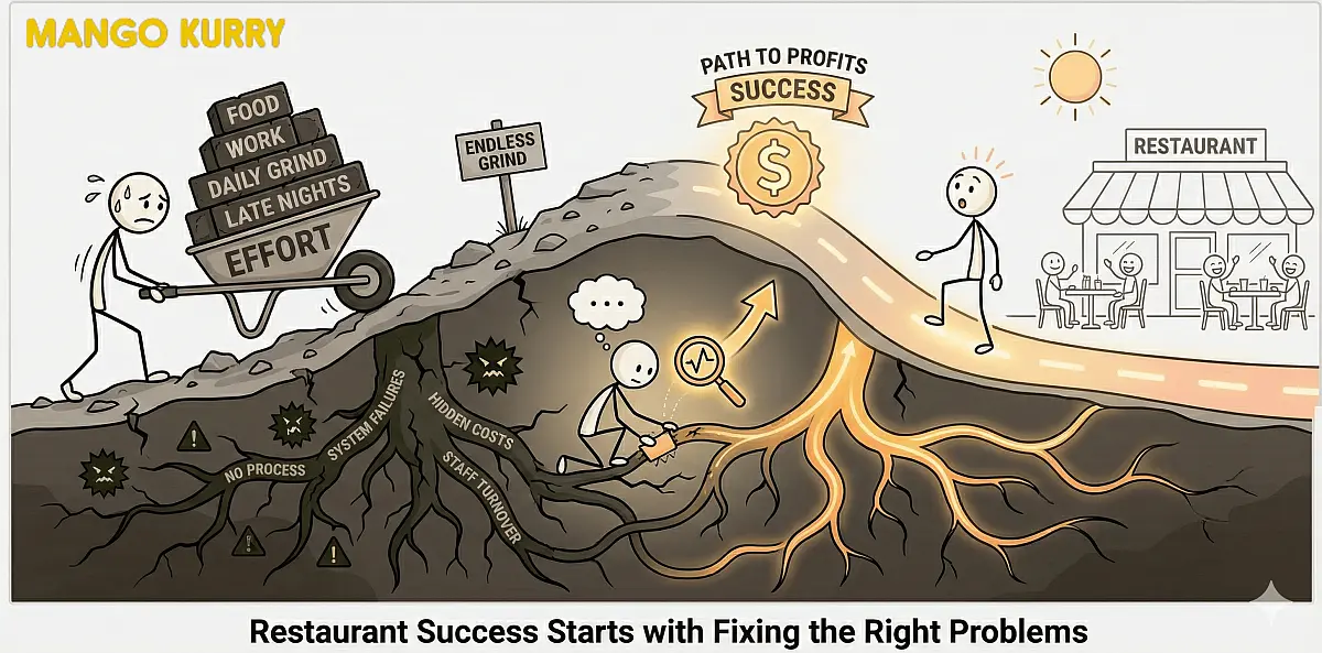 Restaurant Success Starts with fixing right problem 